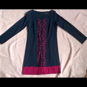 Adrianna Papell Colorblock Shift Dress!